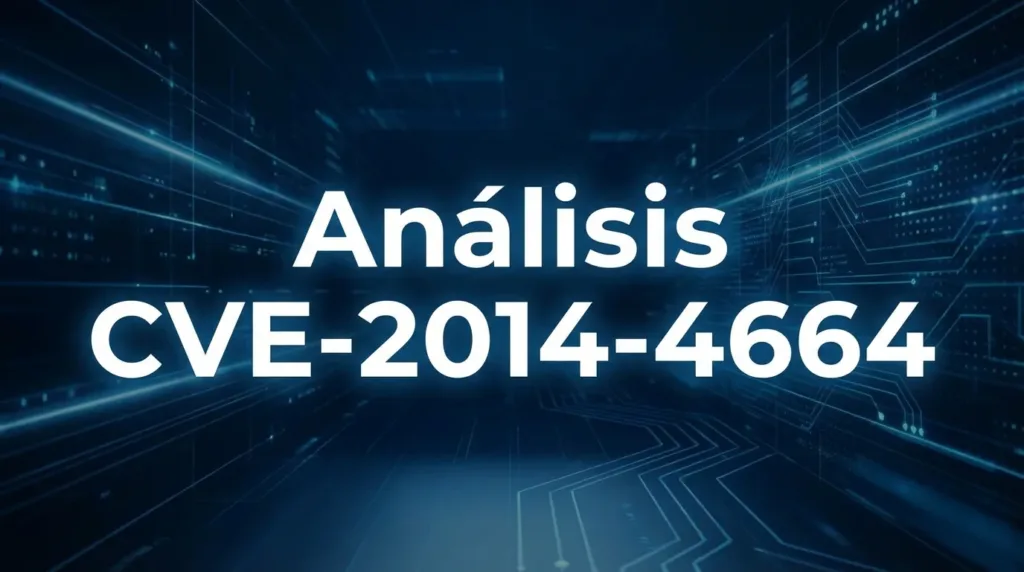 Análisis CVE-2014-4664