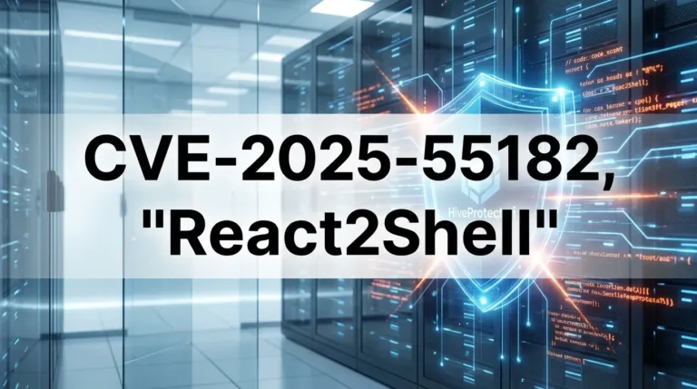 CVE-2025-55182, "React2Shell" et la protección proactiva HiveProtect.ai